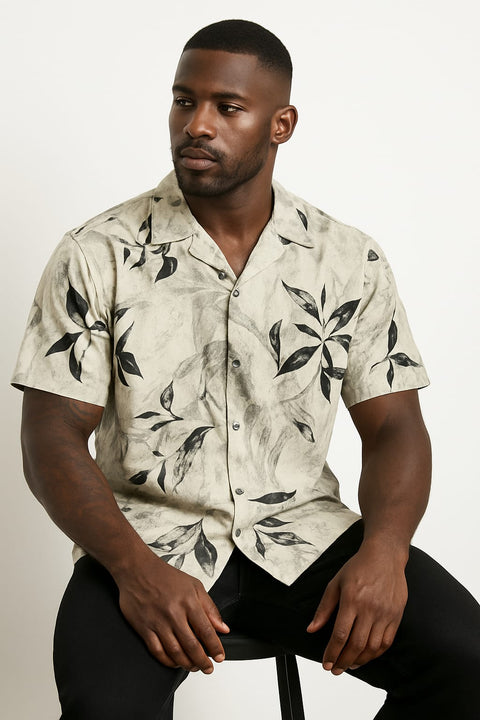 Olive Green Men's Shirt