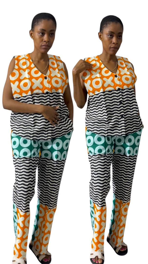 The Bold Harmony Ankara XOXO Set