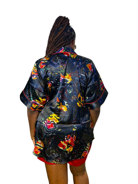 Midnight Bloom Two Piece Set